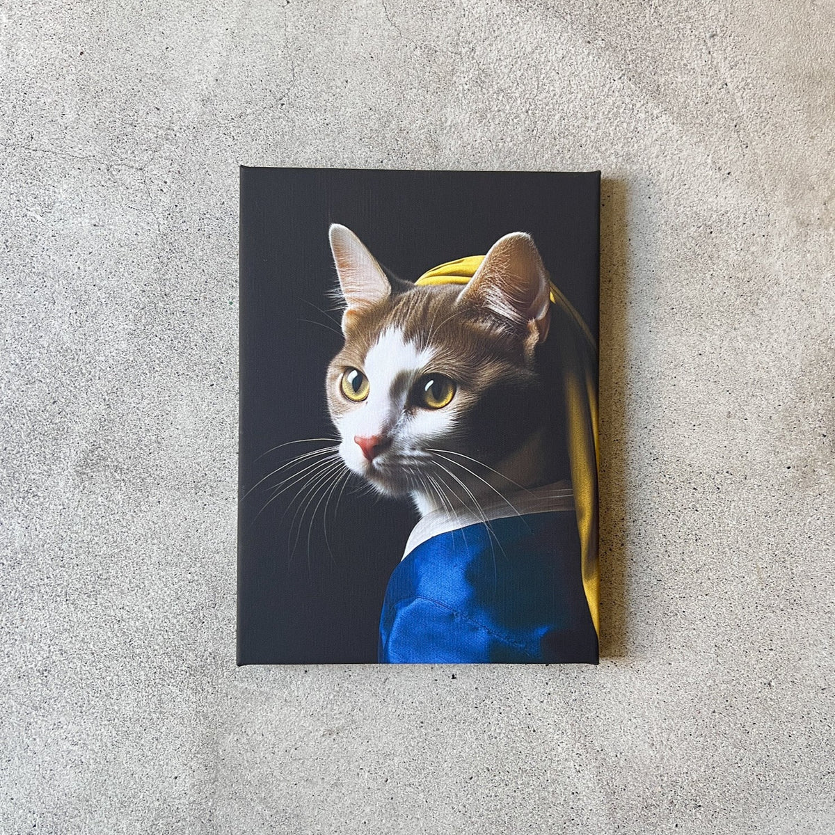 Art Panel 「ターバンを巻いた猫」 – Cs Atelier