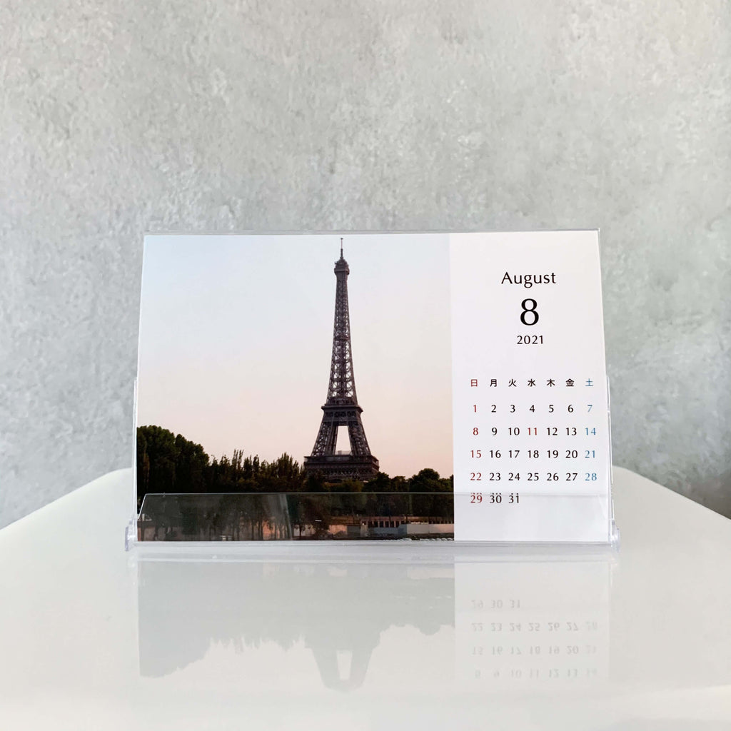 2021年のパリのカレンダー が入荷しました。