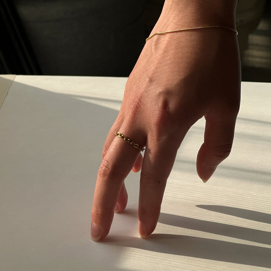 Cs Ring Chain Ring – Cs Atelier