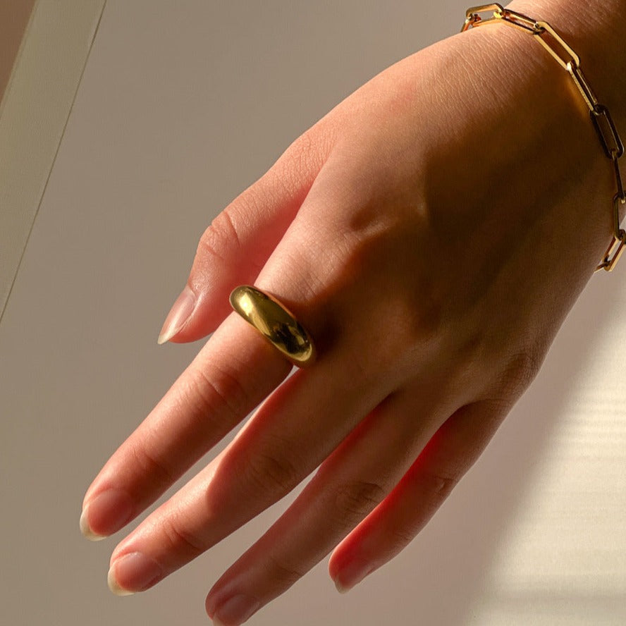 Cs Ring Smooth Ring – Cs Atelier