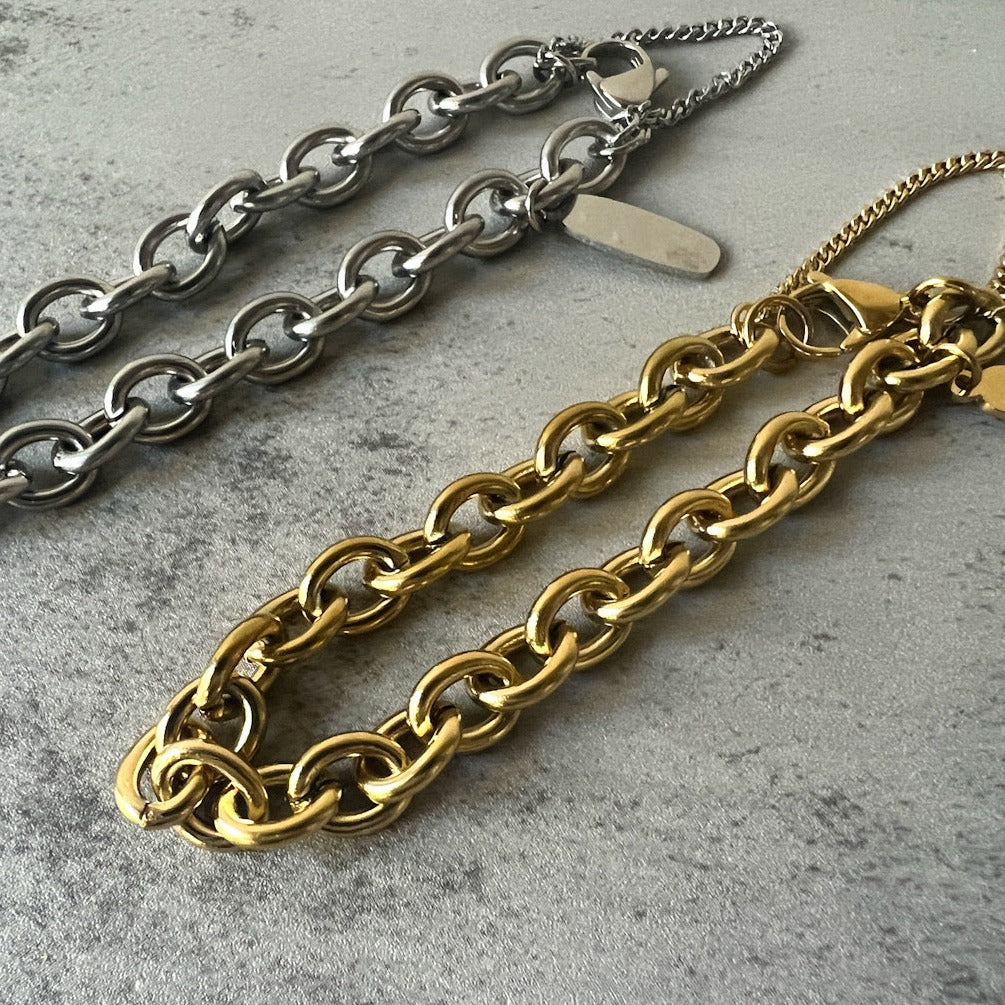Chain Set Combo Combi Chain Bracelet – Cs Atelier